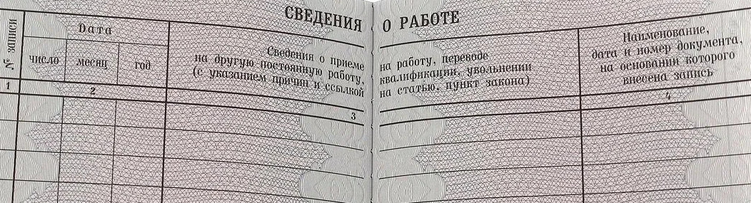 Ошибки при оформлении вкладыша в трудовую книжку Ошибки при оформлении вкладыша в трудовую книжку